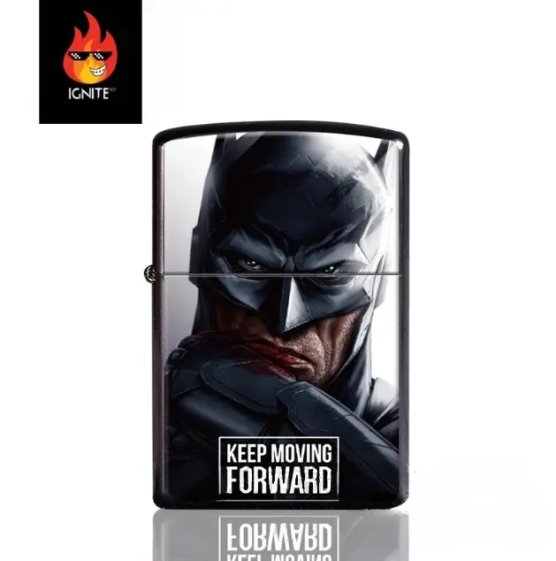 Encendedor de Batman "keep moving forward", colección DC Comics